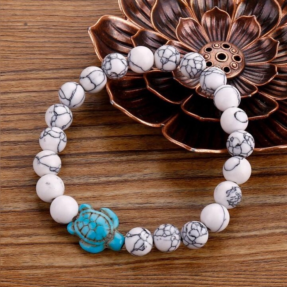 Marble Turtle Bracelet